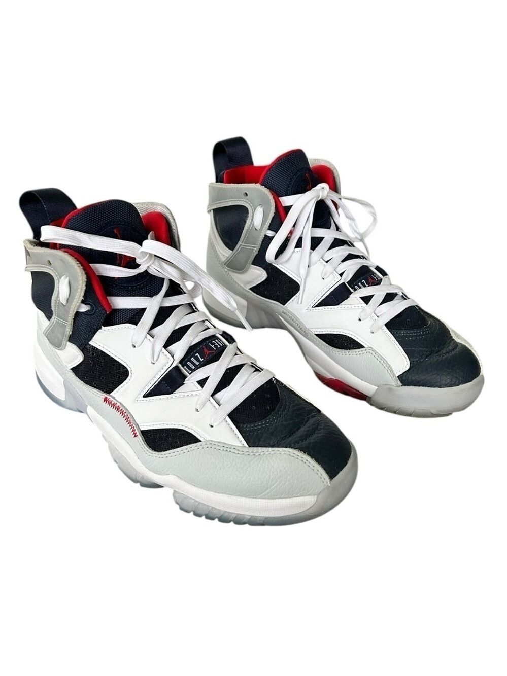 NIKE JORDAN Jumpman XIV Two Trey Olympic Sneakers Leather Mid Tops Men’s Sz 8 EC